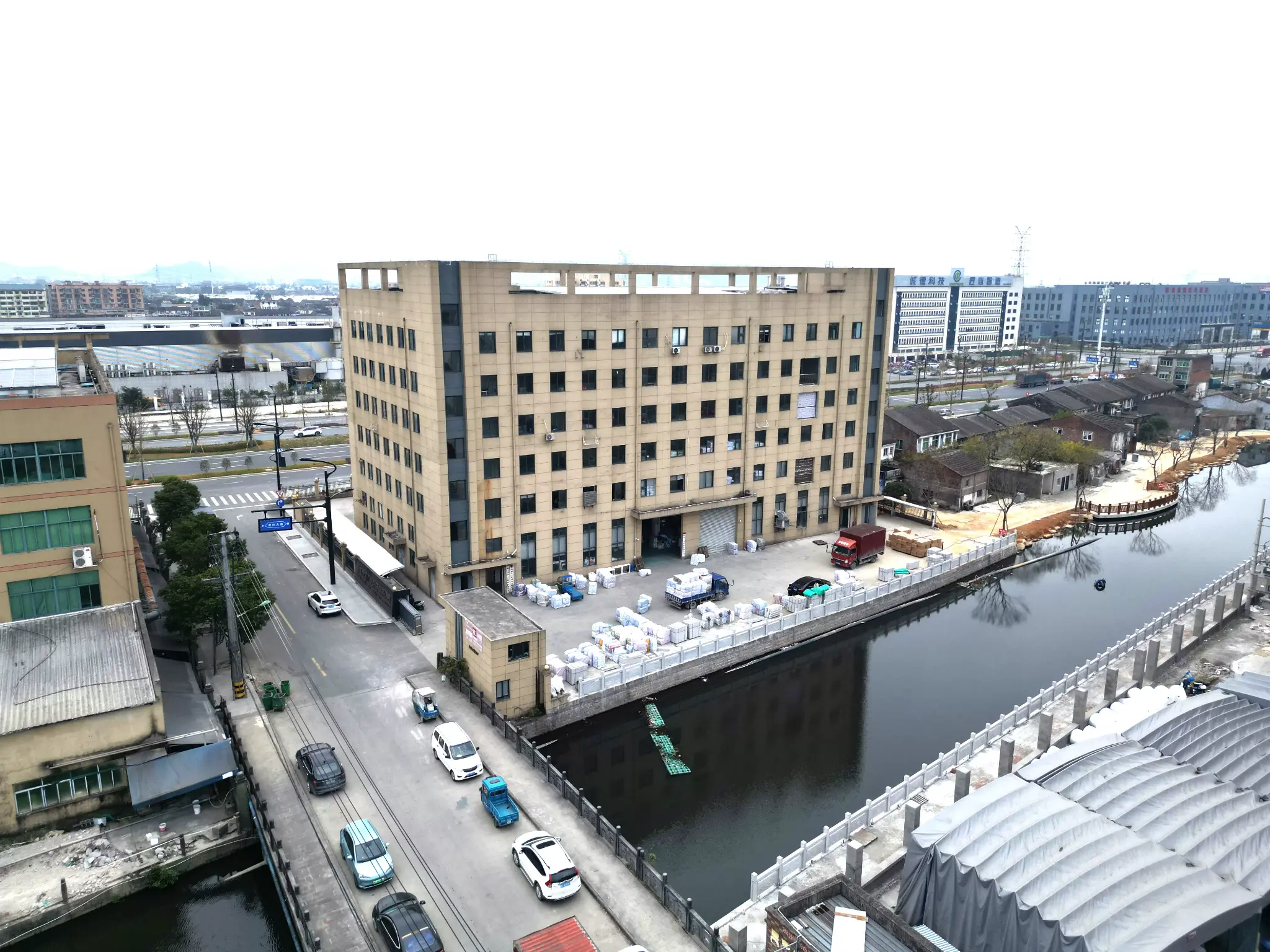 Wenzhou Guanghui Nonwoven Factory - Aerial View