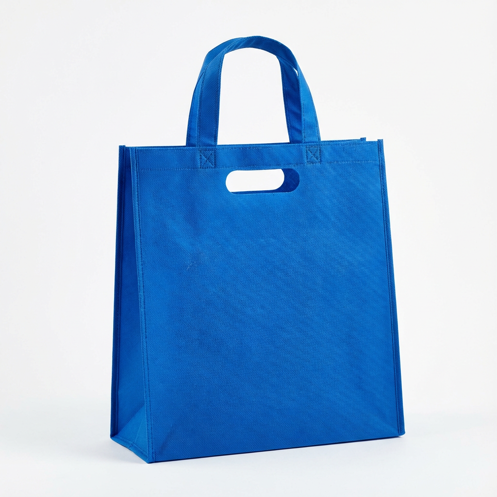 D-Cut Non Woven Shopping Bag - Custom Printed