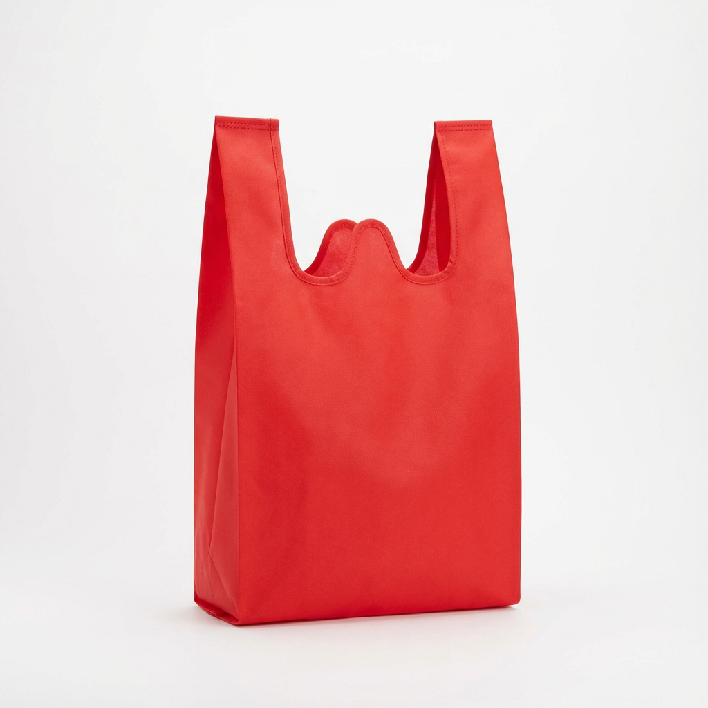 W-Cut Non Woven Shopping Bag - Heavy Duty