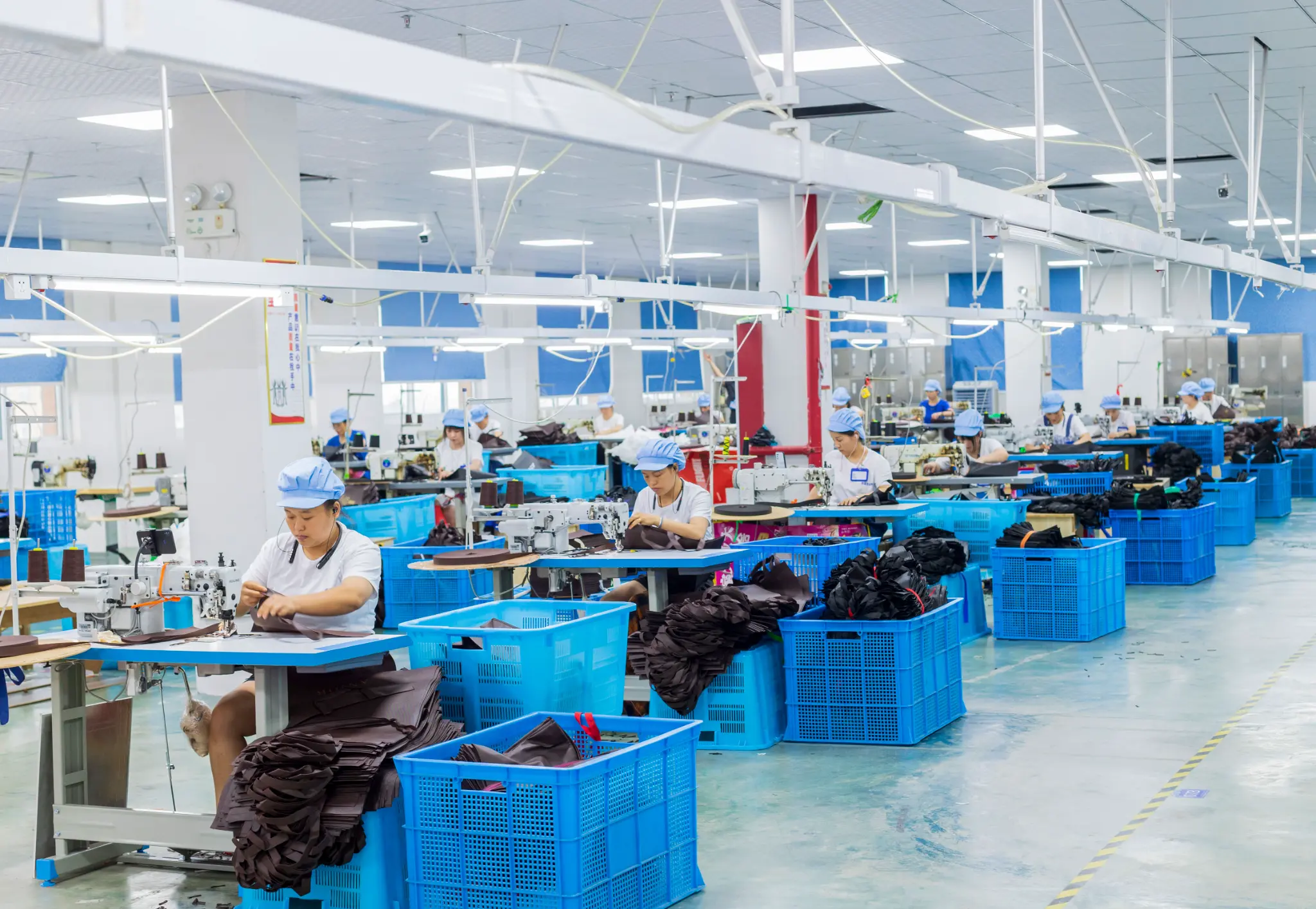 Sewing Workshop - Real Factory Photo - Wenzhou Guanghui Nonwoven